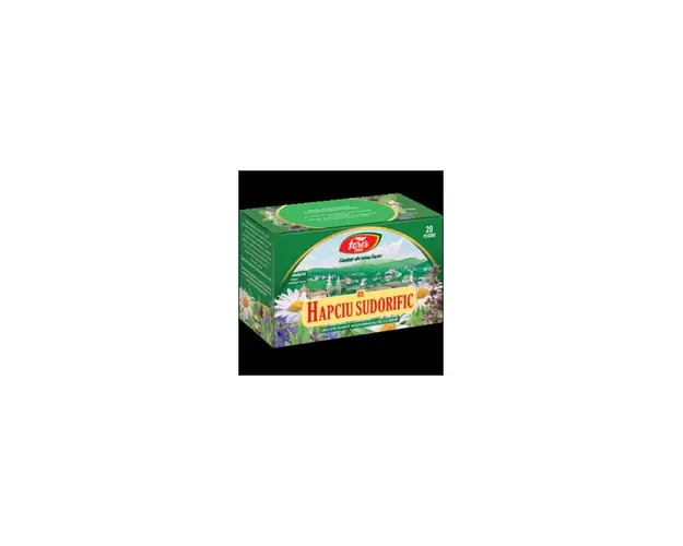 Ceai Hapciu Sudorific - R5 - 20pl - Fares (fost scade febra)