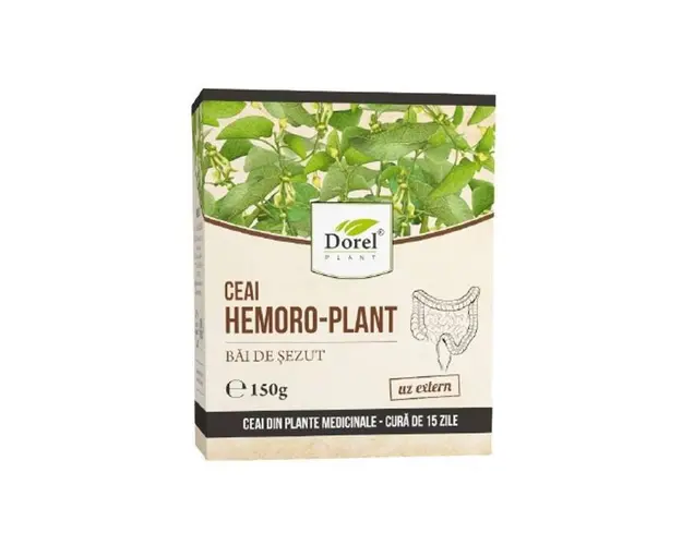 Ceai Hemoro Plant (bai De Sezut) 150g - DOREL PLANT