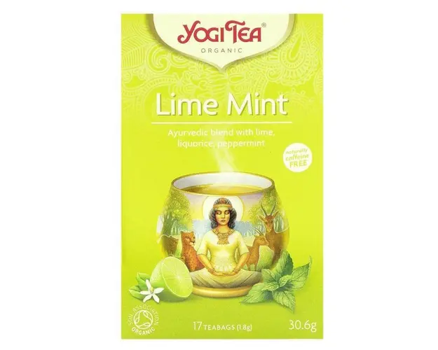 CEAI LIME SI MENTA 17pl ECO-BIO - Yogi Tea