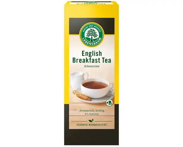 Ceai negru English Breakfast, eco-bio, 40g - Lebensbaum