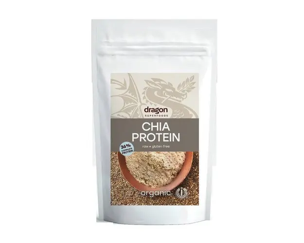 Chia pudra proteica raw eco-bio 200g - Dragon Superfoods
