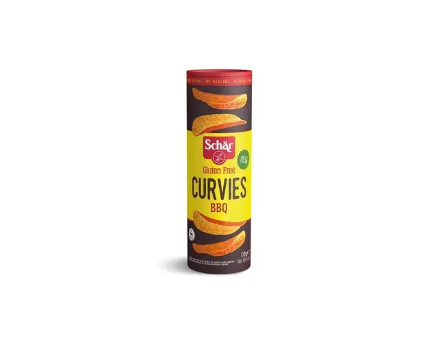 Chips barbeque, fara gluten, Curvies, 170g - Dr. Schar