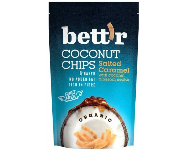 Chips de cocos si caramel sarat eco-bio 70g - Bettr