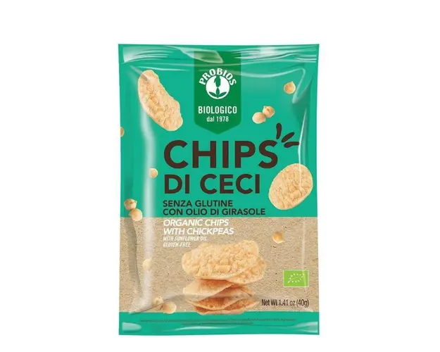Chipsuri cu naut, eco-bio, 40g - PROBIOS