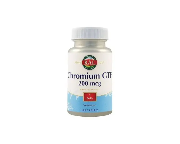 Chromium GTF 200mcg 100tb - KAL - Secom