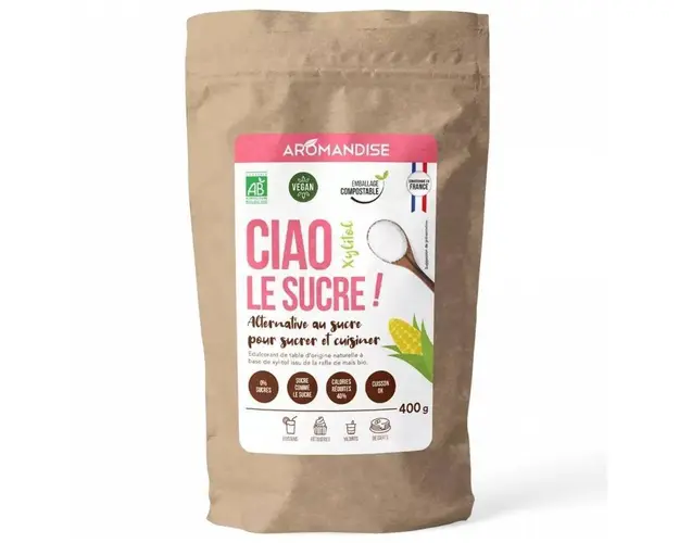 Ciao zahar, Xylitol eco-bio, 400g - Aromandise