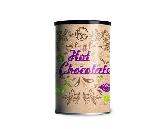 Ciocolata calda vegana, eco-bio, 200g - Diet-Food