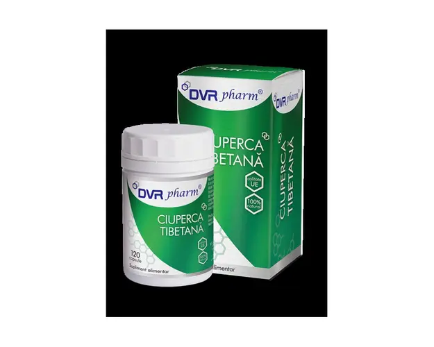 Ciuperca tibetana, 120cps - DVR Pharm