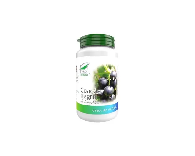 Coacaz Negru, antialergic, 60 capsule, Medica - Pro Natura