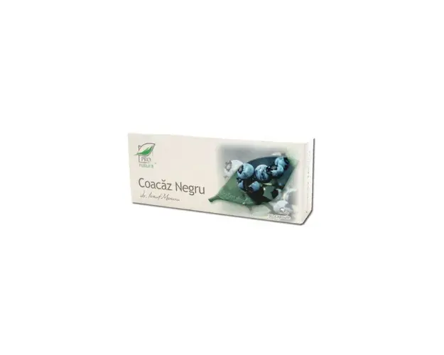 Coacaz Negru, cu rol antialergic, 30 capsule, Medica - Pro Natura
