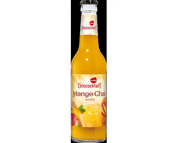 Cocktail Mango Chai, fara alcool - eco-bio 0,33l - Voelkel