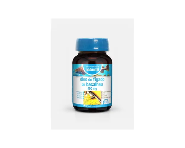 COD LIVER OIL - ulei ficat de cod, 400mg, 90 capsule, Naturmil -