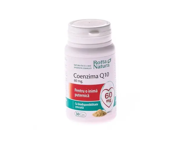 Coenzima Q10 60mg 30cps - Rotta Natura