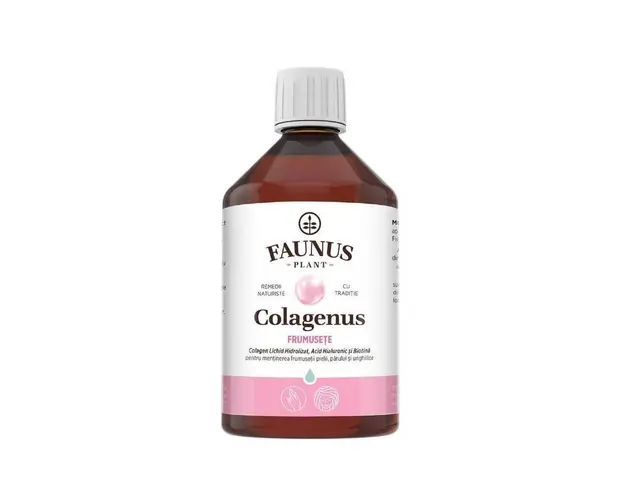 COLAGENUS FRUMUSETE - Colagen lichid hidrolizat si extracte din