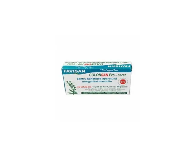 COLONSAN PRO cu salvie -supozitoare- eco- bio- 19g - Favisan
