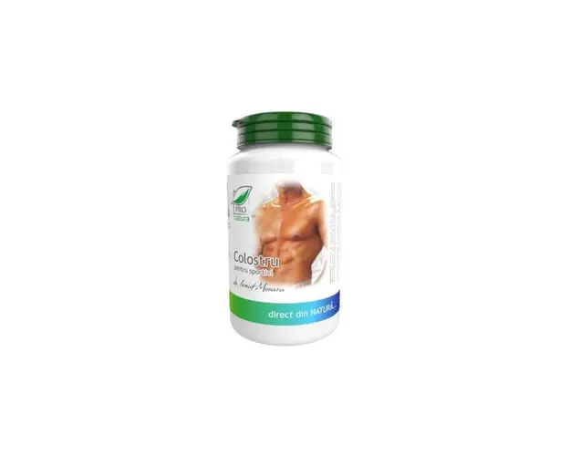 Colostru Pentru Sportivi, 60 capsule, Medica - Pro Natura