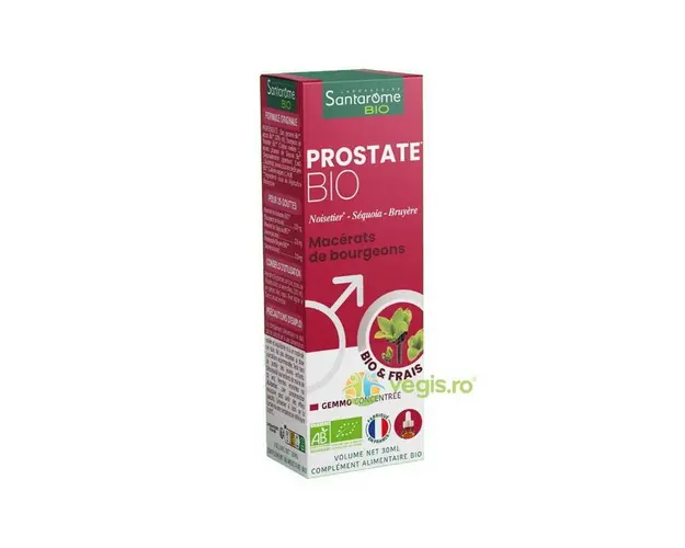 Complex 3 Muguri Gemoterapici pentru Prostata, 30ml - Santarome