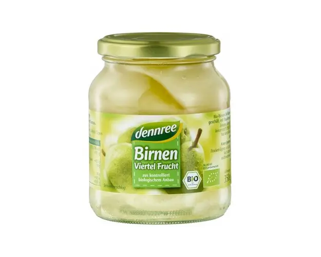 Compot din pere Williams, eco-bio, 350g - Dennree