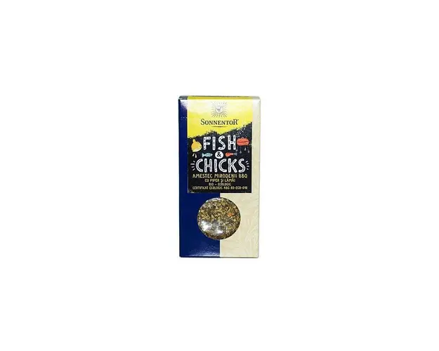 CONDIMENT - AMESTEC LA BBQ!-FISH &amp; CHICKS ECO-BIO, 55g - SONNENTOR