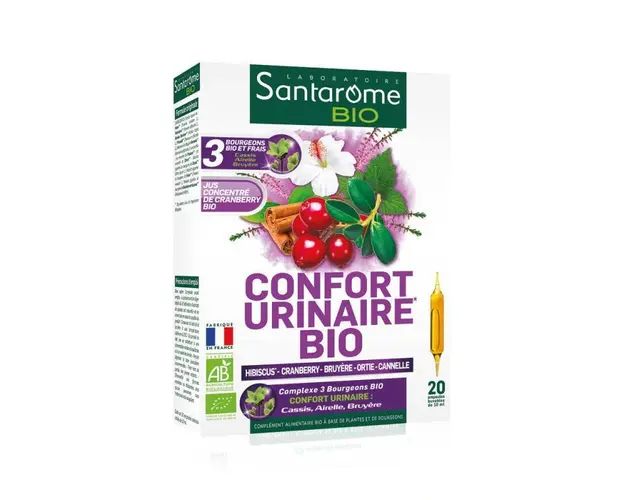 Confort Urinaire Bio 20 fiole - Santarome