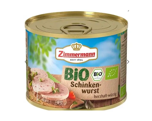 Conserva de carne Eco-bio 200g - Zimmermann