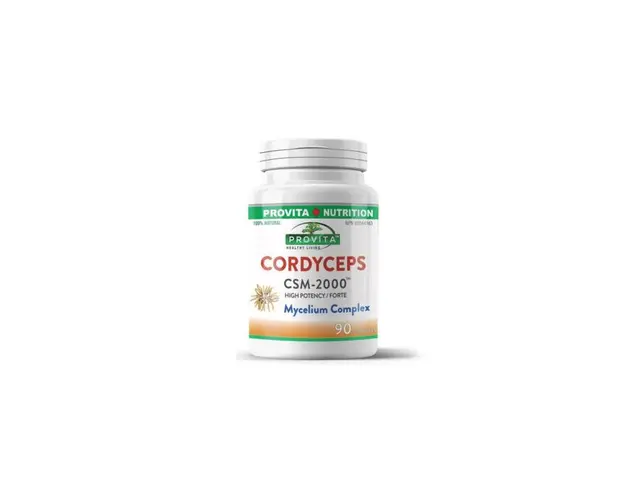 Cordyceps Csm-2000, 90cps - Provita - Organika
