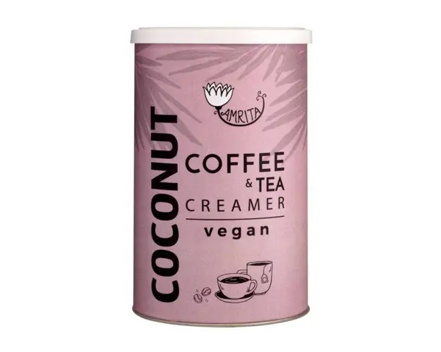 Creamer din cocos pentru cafea si ceai, vegan, 150g, Amrita