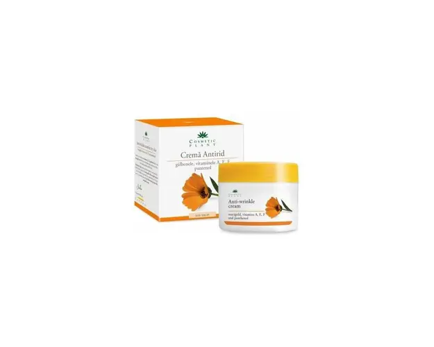 Crema antirid cu galbenele si pantenol 50ml - Cosmetic plant