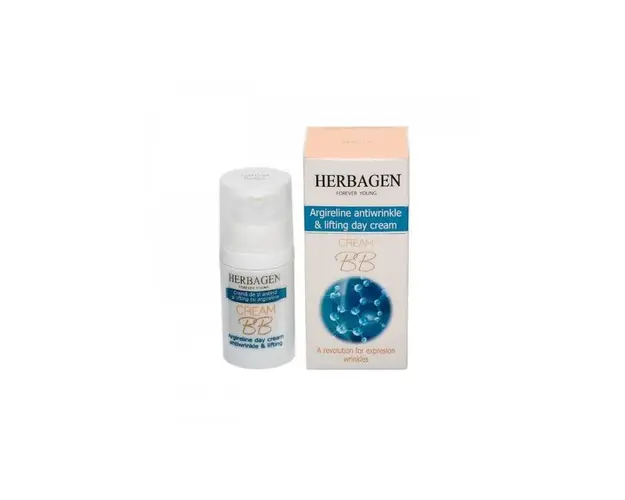 Crema BB de zi antirid si lifting cu argireline, 30g - Herbagen