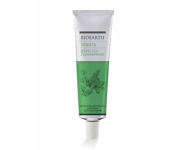 Crema cu afine si castan The Herbalist, eco-bio, 50 ml, Bioearth