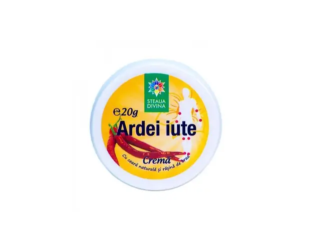 Crema cu ardei iute, 20g - Steaua Divina