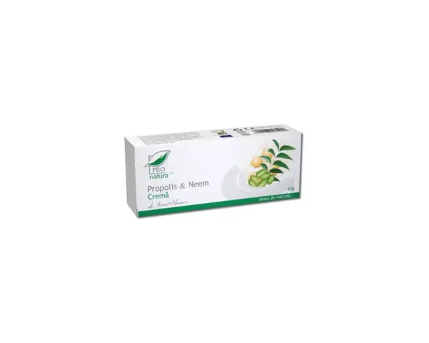 Crema cu propolis si neem, 40 g, Medica - Pro Natura