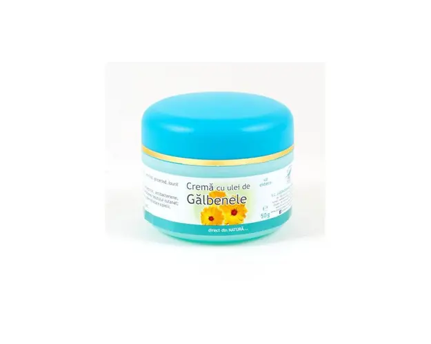 Crema cu ulei de galbenele, 50 g, Medica - Pro Natura