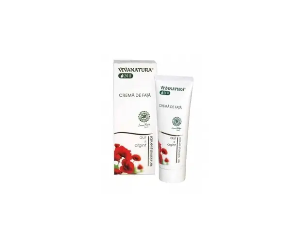 Crema de fata cu aur si argint - 75 ml - Vivanatura