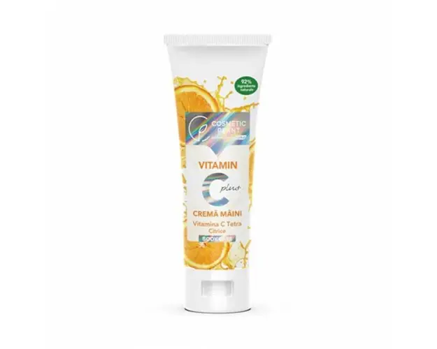 Crema de maini Vitamin C Plus, 75 ml, Cosmetic Plant