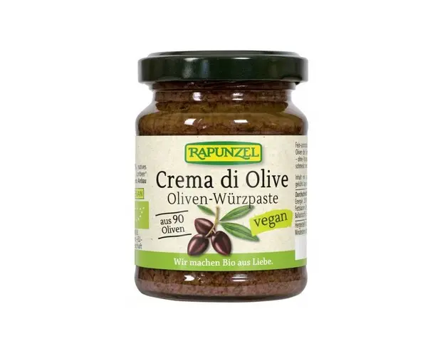 Crema de masline, eco-bio, 120g - Rapunzel