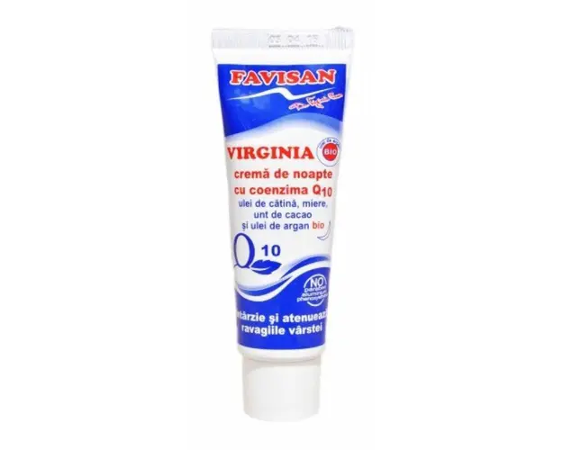 CREMA DE NOAPTE CU COENZIMA Q10 VIRGINIA 50ml, Favisan