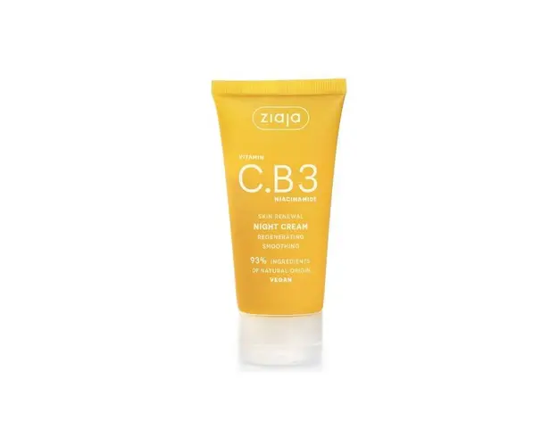 Crema de noapte cu Vitamina C si B3 Niacinamida 50ml - Ziaja