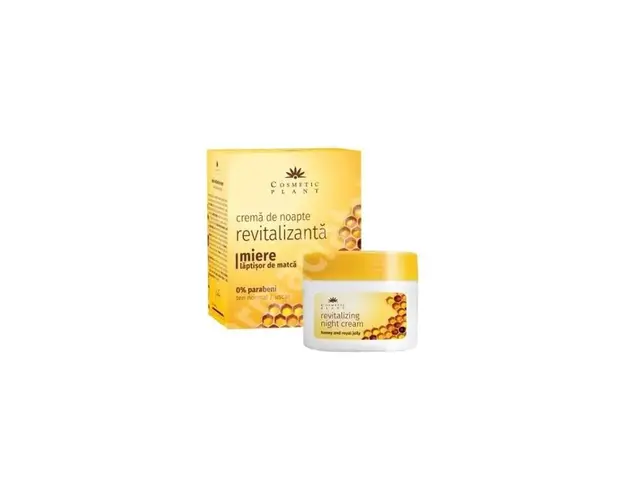 Crema de noapte revitalizanta cu miere si laptisor de matca 50 ml -