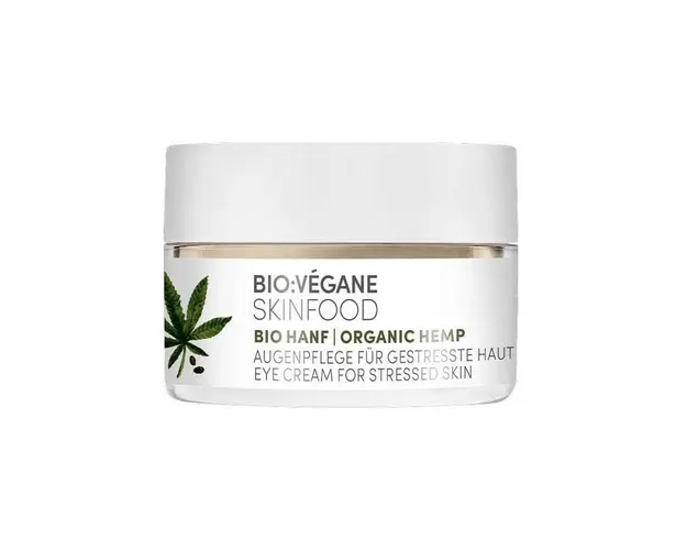 Crema de ochi cu ulei de canepa,15ml - Bio:Vegane Skinfood