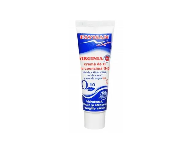 Crema de zi Coenzima Q10 bio Virginia 50ml, Favisan