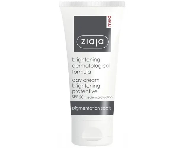 Crema de zi iluminatoare contra petelor pigmentare SPF20, Ziaja Med,