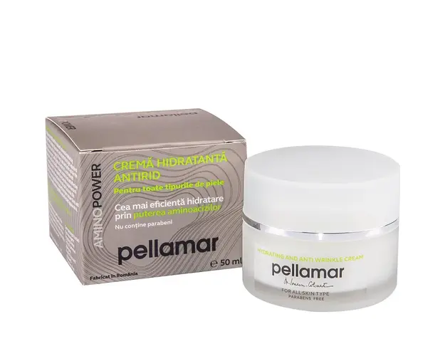 Crema hidratanta antirid, Amino Power, 50ml - Pellamar