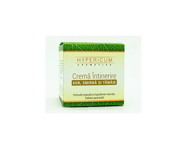 Crema intinerire cu aur smirna si tamaie 40ml - Hypericum
