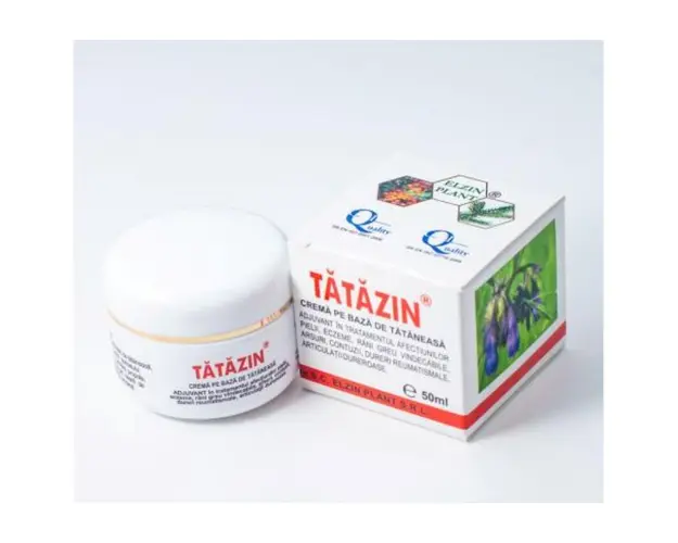 Crema pe baza de tataneasa, Tatazin, 50ml - Elzin Plant