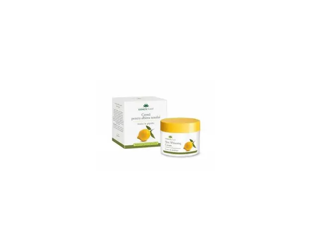 Crema pentru albirea tenului cu extract de lamaie si papadie 50ml -