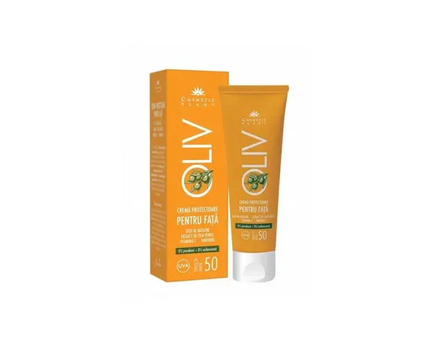 Crema protectoare fata oliv SPF 50 cu ulei de masline 50ml -