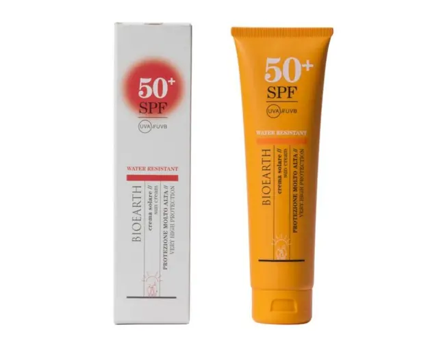 Crema solara corp SPF50 WR cu ganoderma, 150ml - Bioearth