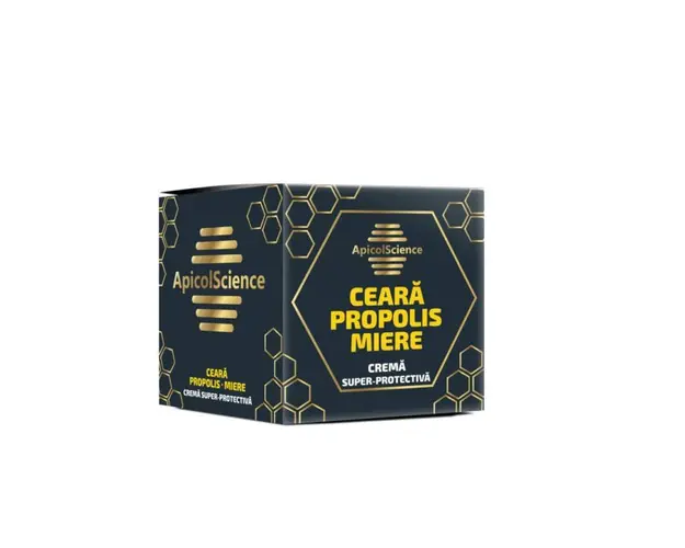 Crema super-protectiva cu ceara, propolis si miere, 75ml - Apicol