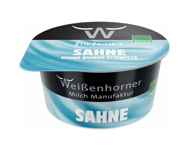 Crema tartinabila cu smantana, eco-bio, 150 g, Weisenhorner Milch